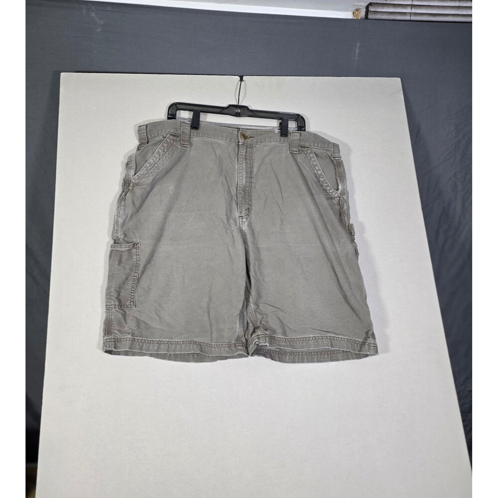 Carhartt Mens Utility Cargo Work Shorts Original Fit Size 42 Cotton